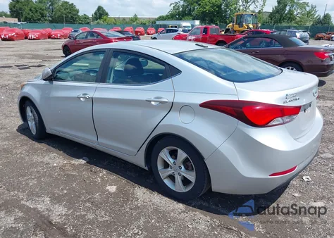 2016 Hyundai Elantra Value Edition из США, поврежденный, VIN KMHDH4AE4GU566561
